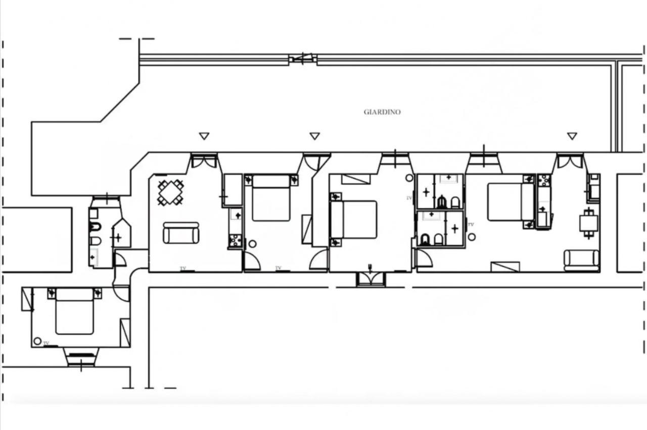 New-Big Honey Colosseum 4Bdr + 2Sofa Bed A/C Рим Экстерьер фото